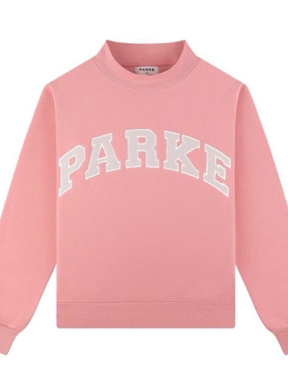 Parke Women's Pink Logo Crew Sweatshirt
